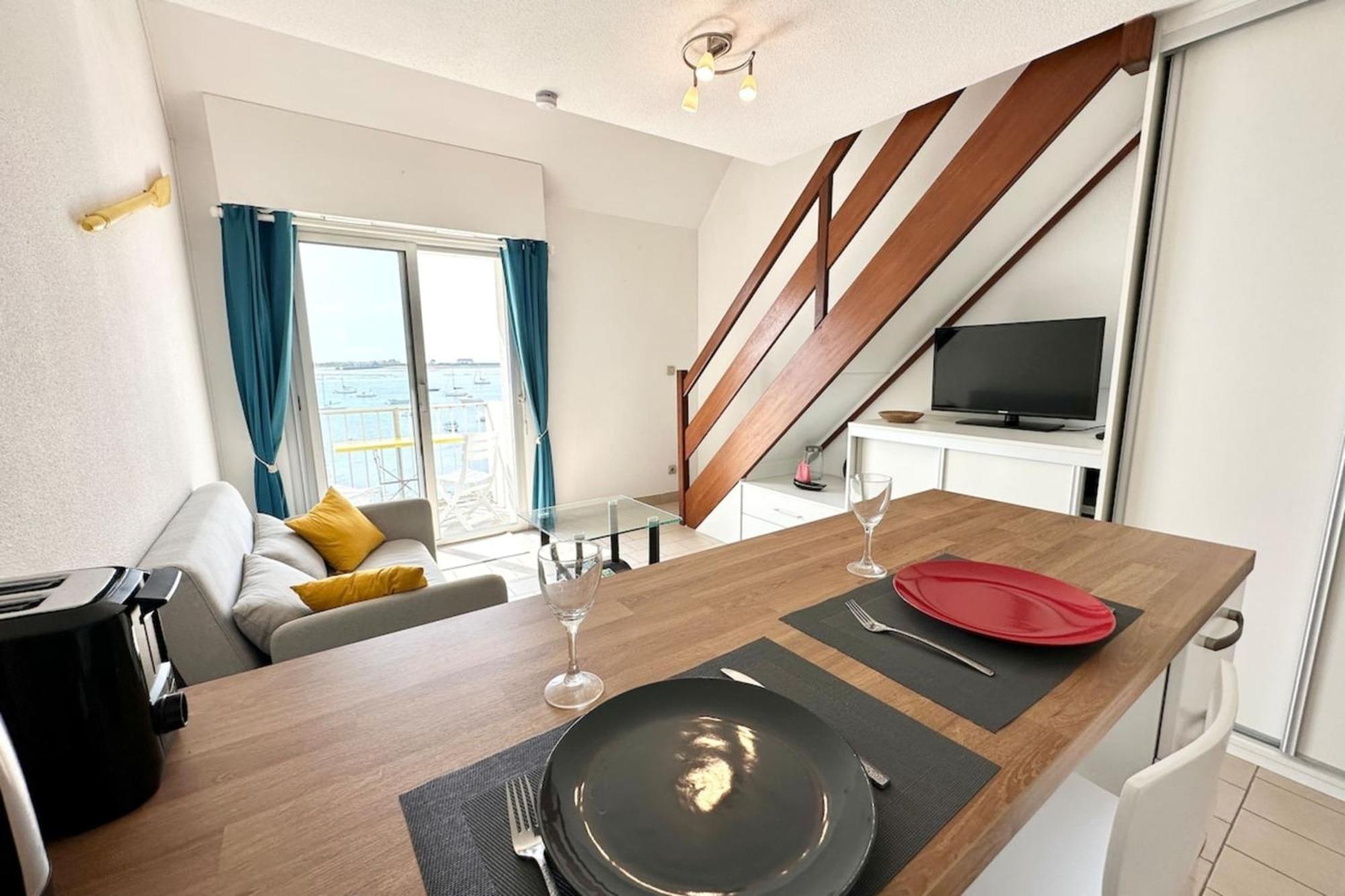 Pieds Dans L'Eau ! T2 Top Cosy Vue Mer 180 Port-Louis Zewnętrze zdjęcie